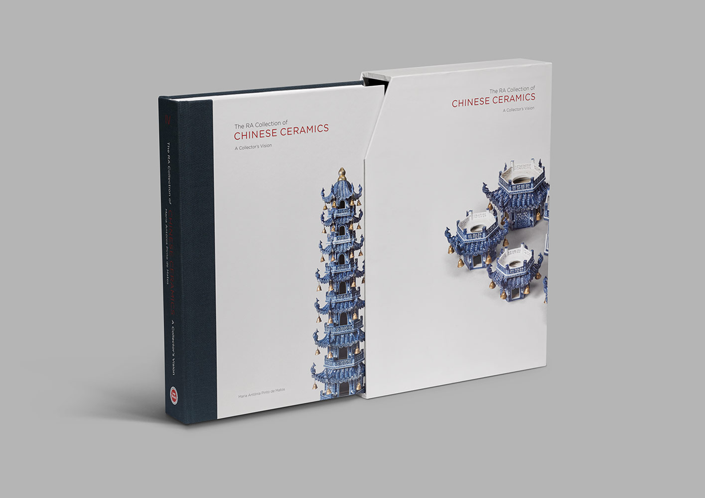 The RA Collection of Chinese Ceramics Book. Graphic Print Editorial Design Lisbon