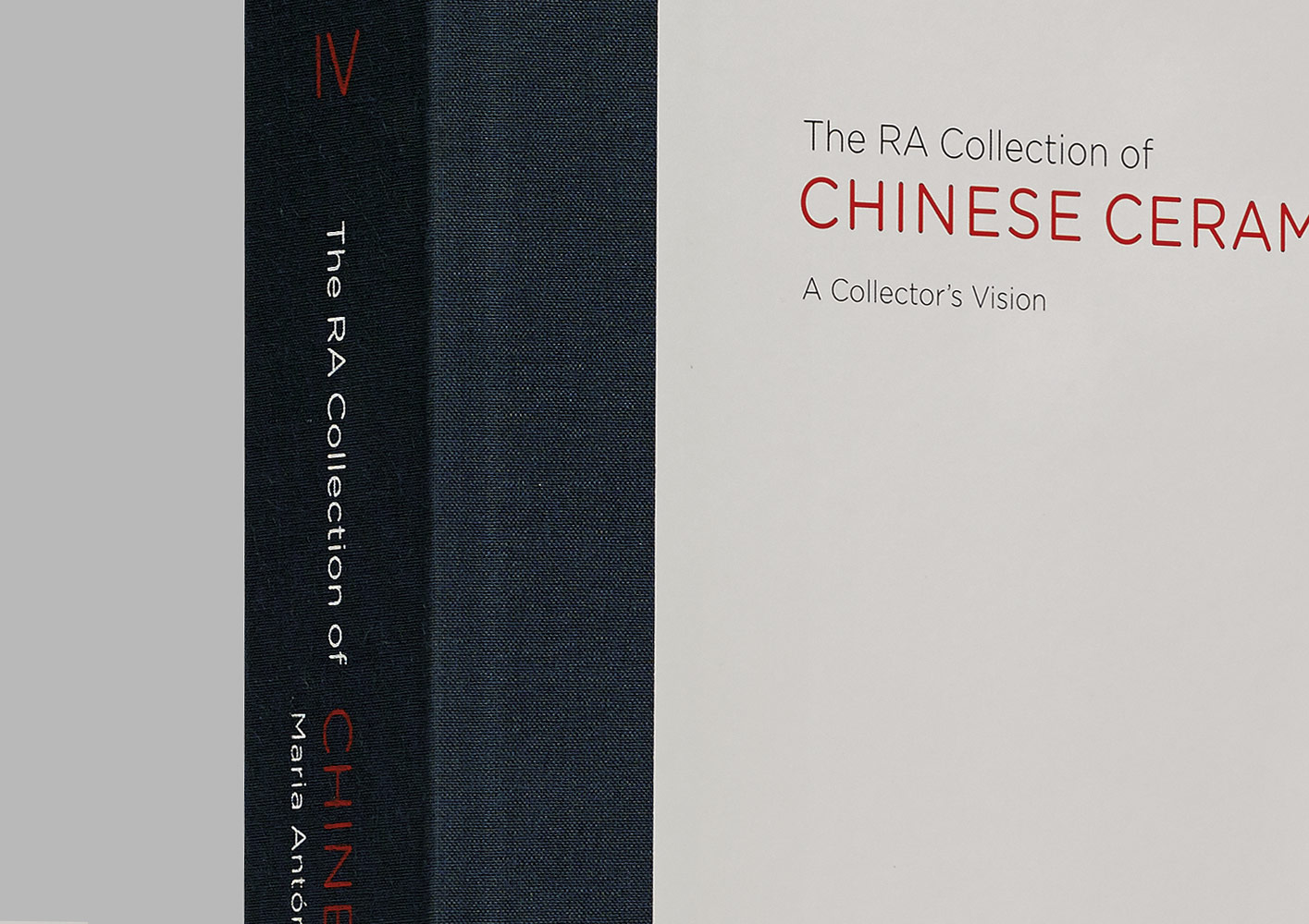 The RA Collection of Chinese Ceramics Book. Graphic Print Editorial Design Lisbon