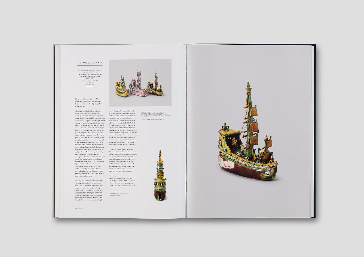 The RA Collection of Chinese Ceramics Book. Graphic Print Editorial Design Lisbon
