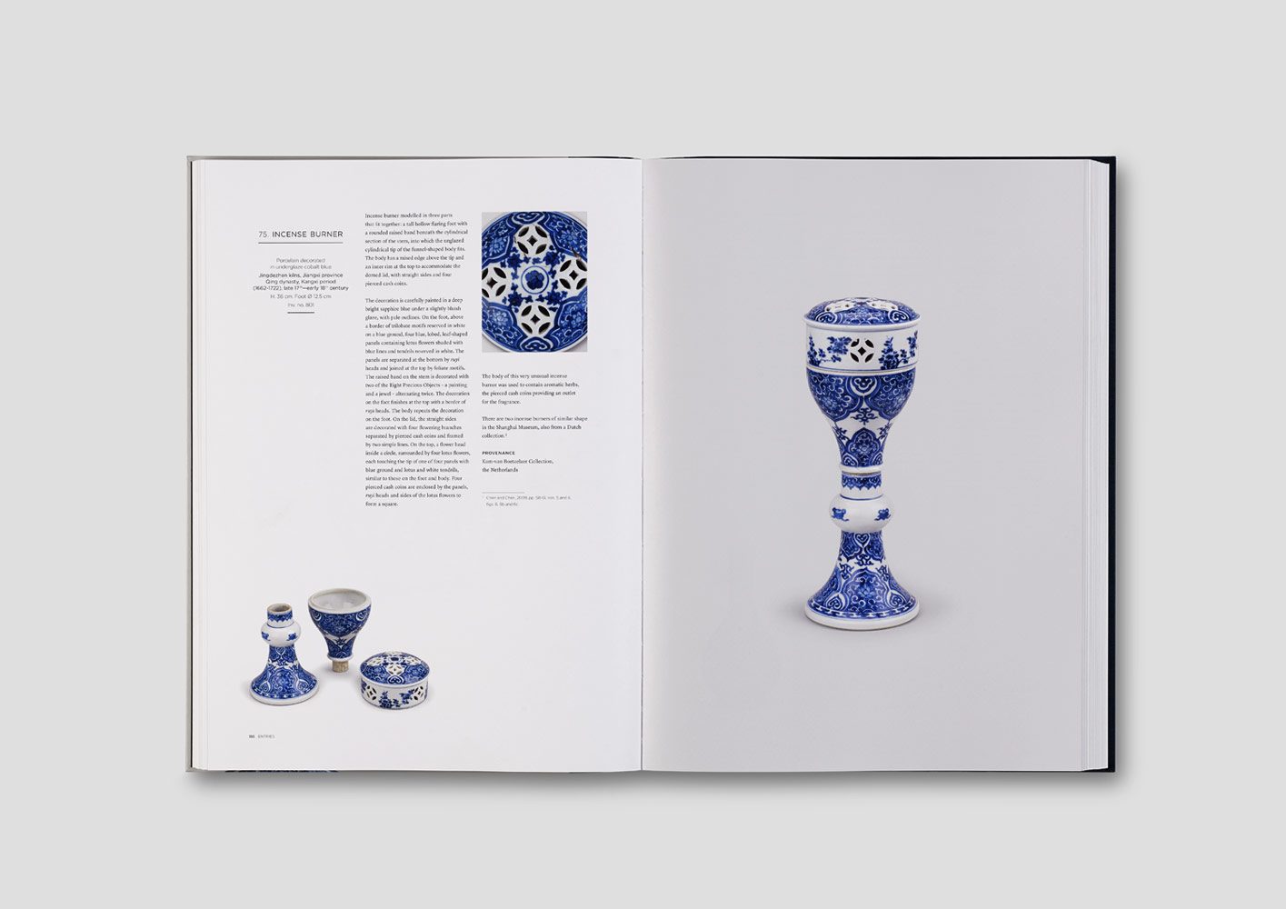 The RA Collection of Chinese Ceramics Book. Graphic Print Editorial Design Lisbon